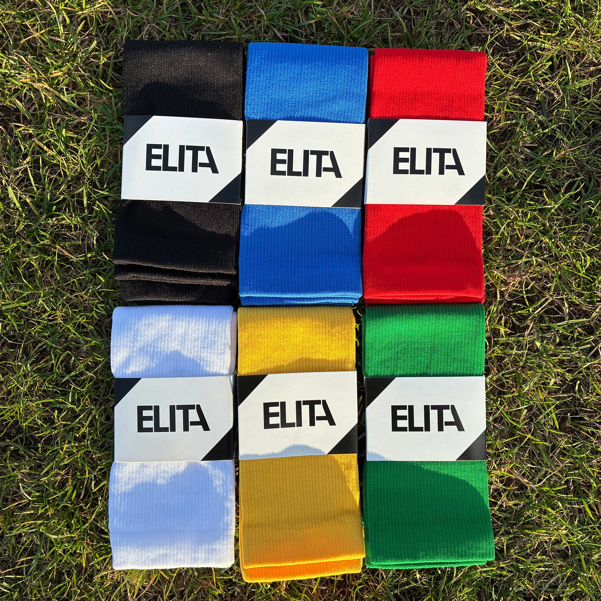 Cut Socks Sleeves Sort, Blå, Rød, Hvid, Gul, Grøn