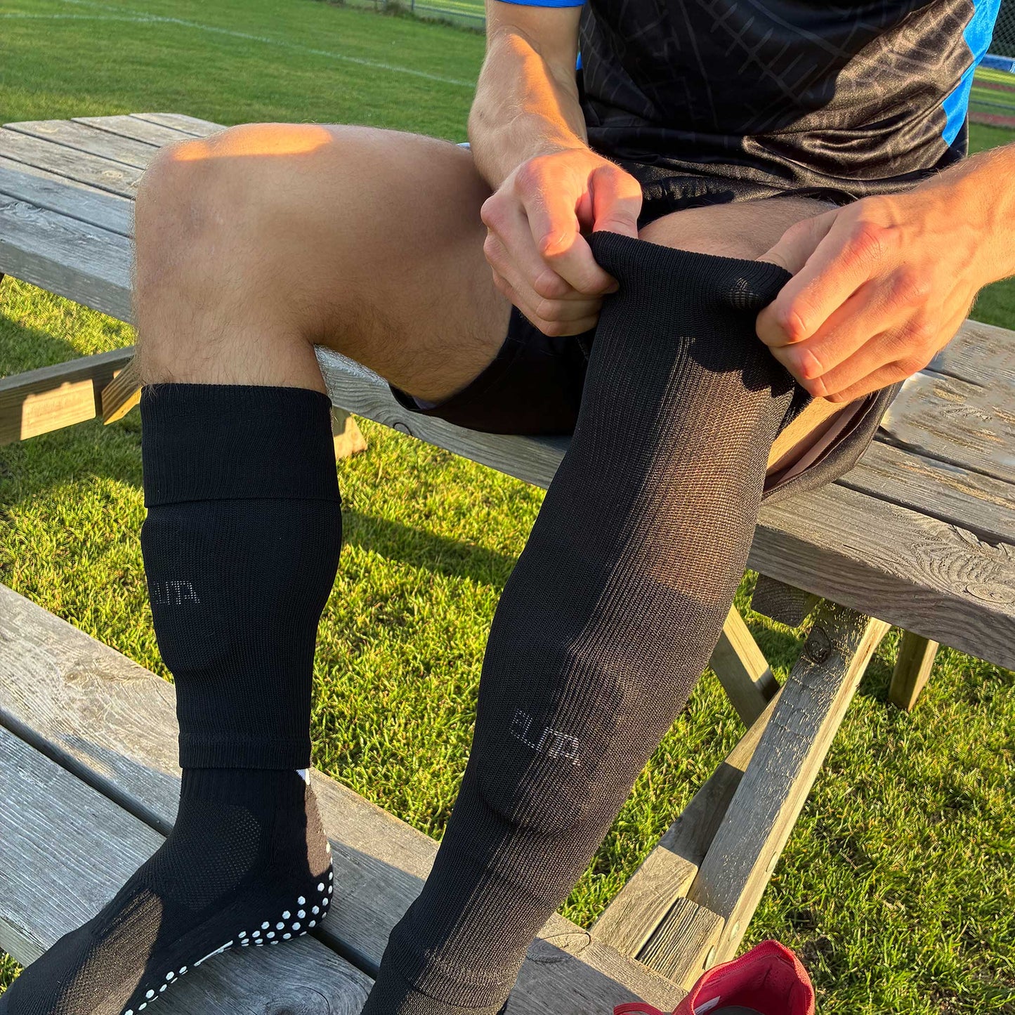 Cut Socks Sleeves Sort Black