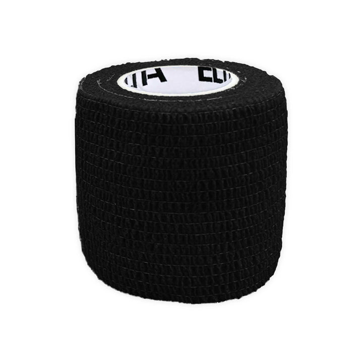Sportstape Genanvendeligt Wristtape Selvklæbende Svedsikkert Fodbold Sort
