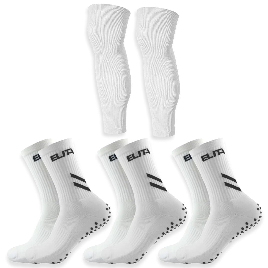 3 Grip Socks & 1 Sleeve Bundle