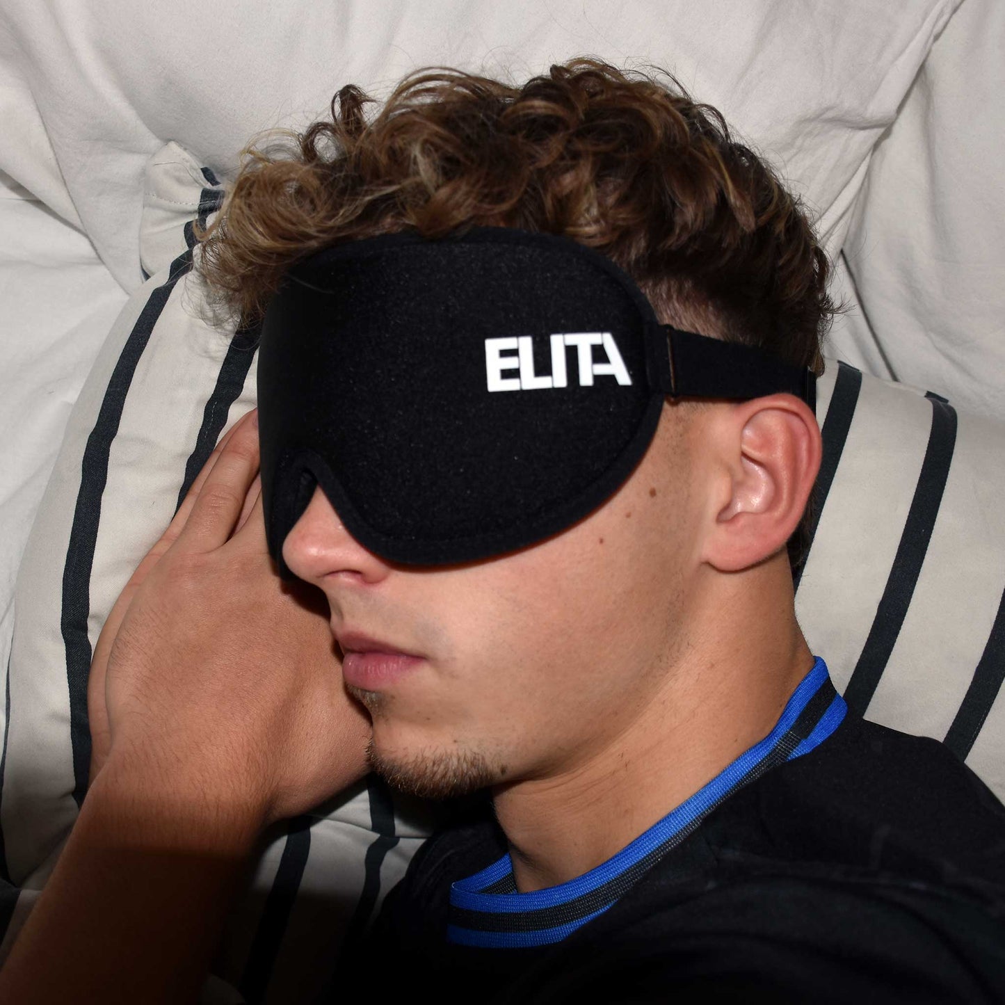 3D Sovemaske Total Mørklægning Behageligt Materiale Sleep Mask Dybere Søvn