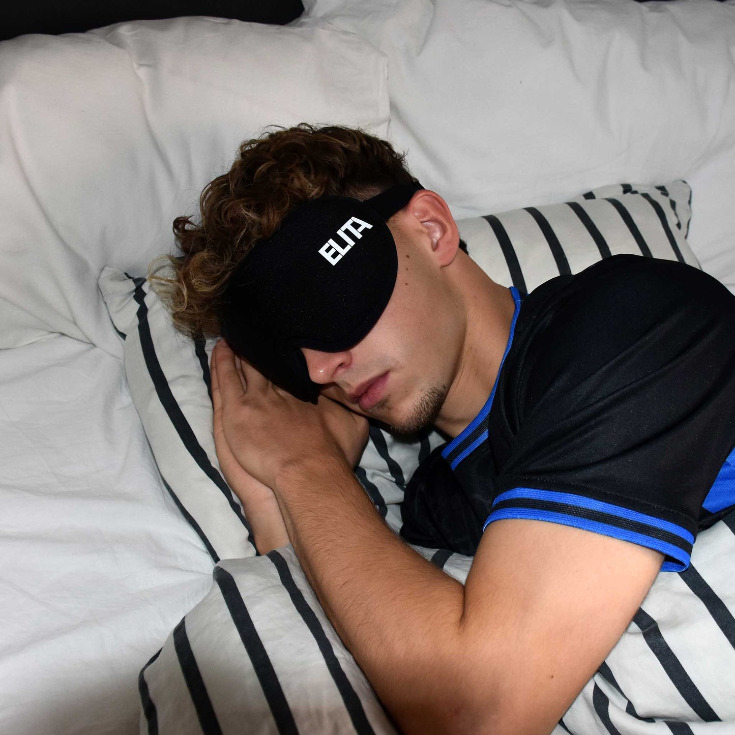 3D Sovemaske Total Mørklægning Behageligt Materiale Sleep Mask Dybere Søvn