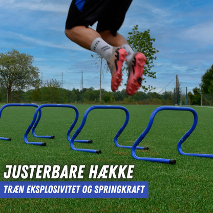 Justerbare Træningshække 4-Pack