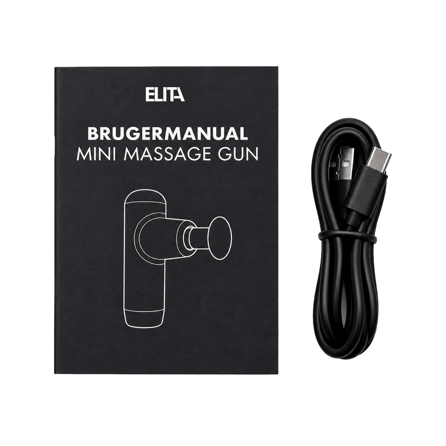 USB-C kabel + Brugermanual