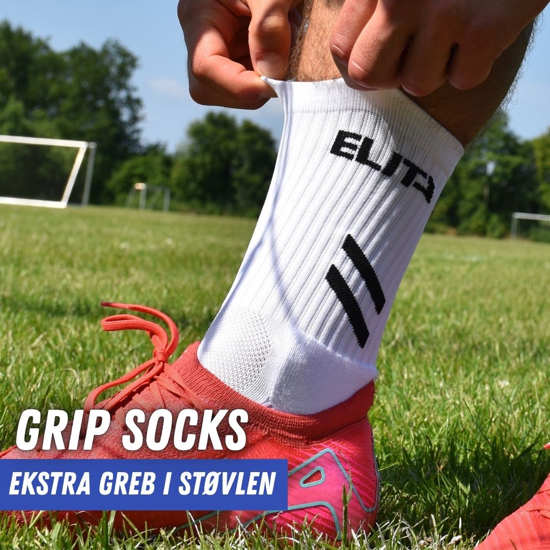 ELITA Ekstra greb i støvlen. Hvide grip socks