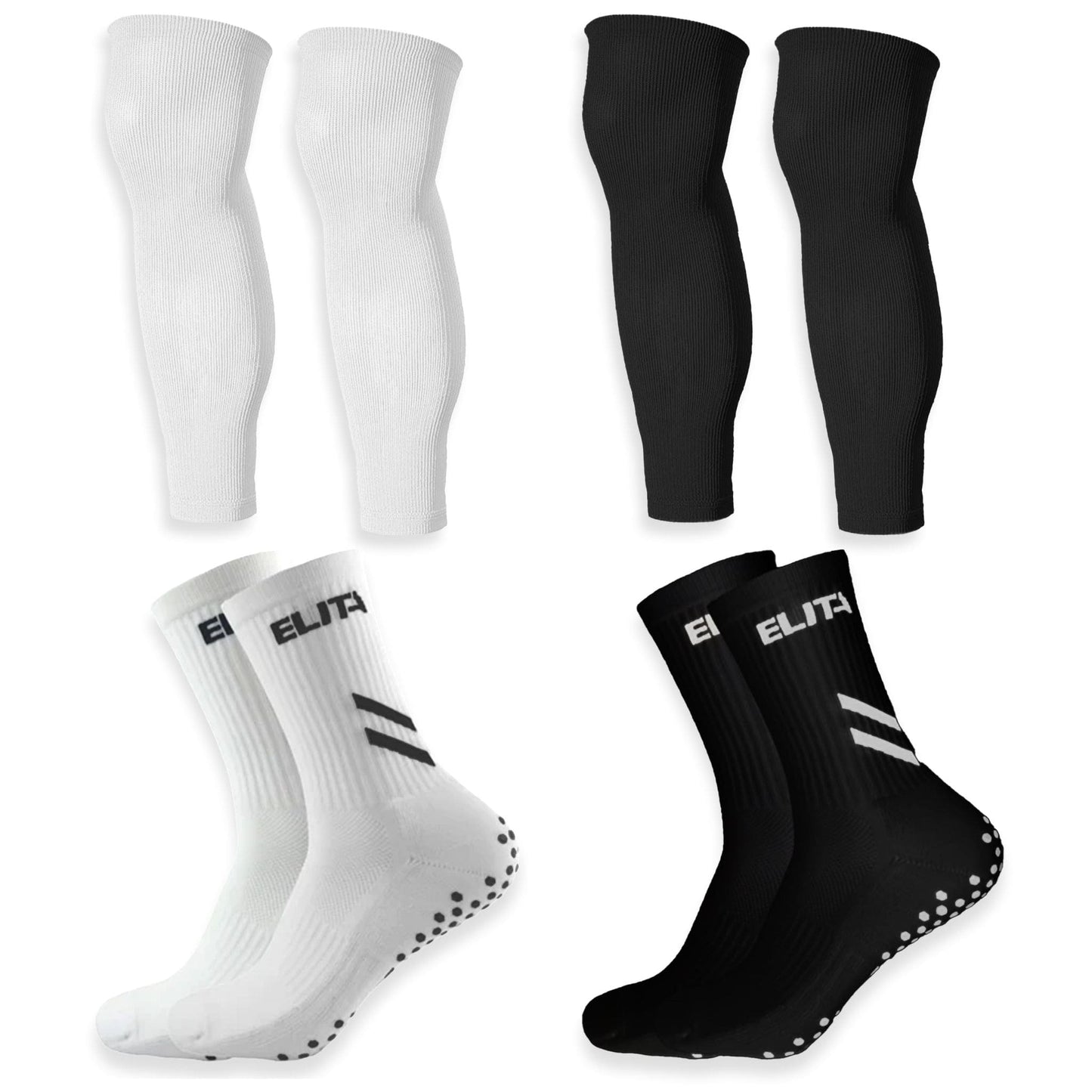 2 Par Grip Socks & 2 Par Sleeves