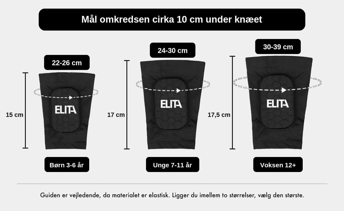 Hvordan finder jeg den rigtige størrelse?