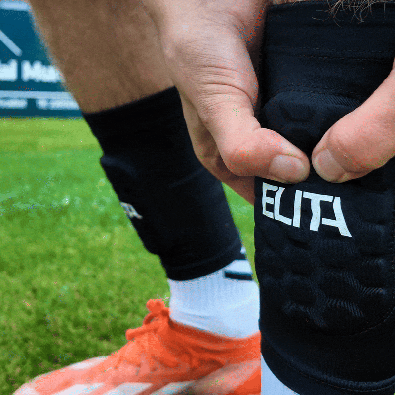 Mini Benskinne Sleeves Sort Letvægt Indbygget Benskinne OneShield™ Teknologi