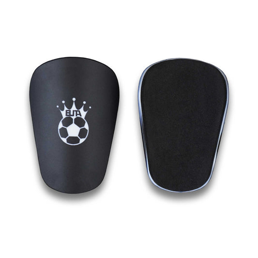 Mini Små Benskinner Mini Shin Pads Til Fodbold Football Soccer Lightweight Sort Black 8.3x5.5cm 2.0
