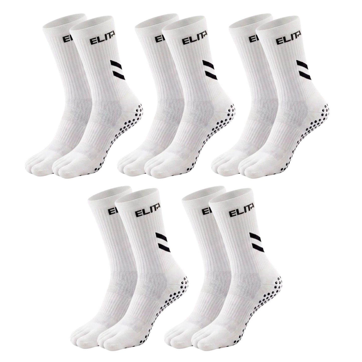 Barefoot Grip Socks 5-Pack