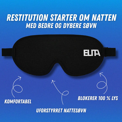 Restitution starter om natten med bedre og dybere søvn & ELITA 3D Sovemaske