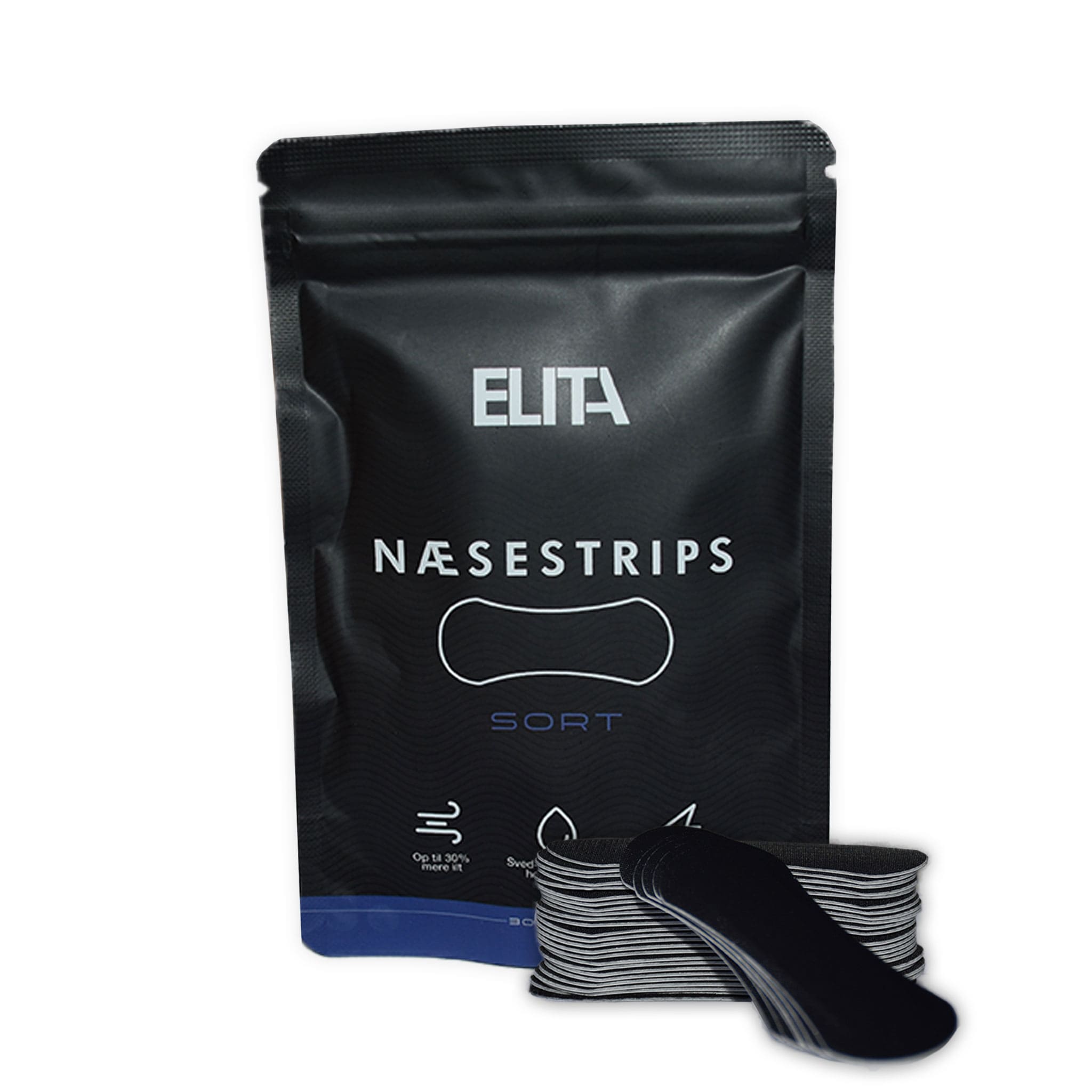 Næsestrips Fodbold Bedre Vejrtrækning Og Søvn Indpakning 30stk